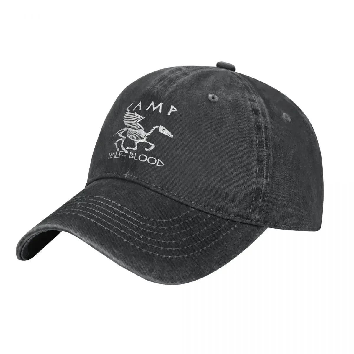

Бейсболка Camp Half Blood Washed Nico DiAngelo Fashion Trucker Hat Весна Мужская Взрослая Пеший Туризм Рыбалка Дизайн Бейсболки Adjustable