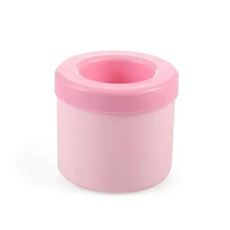 Silicone Ice Cube Mold Round Ice Bucket Summer Homemade Diy Refrigerator Freeze Ice Maker Kneading Ice Cube Mold Barware Tools