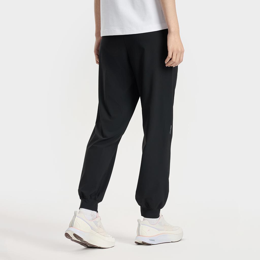 New FILA Fitness Knitted Sweatpants Women's Pitch Black A11W531606F-BK