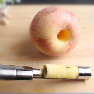 Stainless Steel Apple Corer Remover Tool for Kitchen Efficient Fruit Core Removal Device