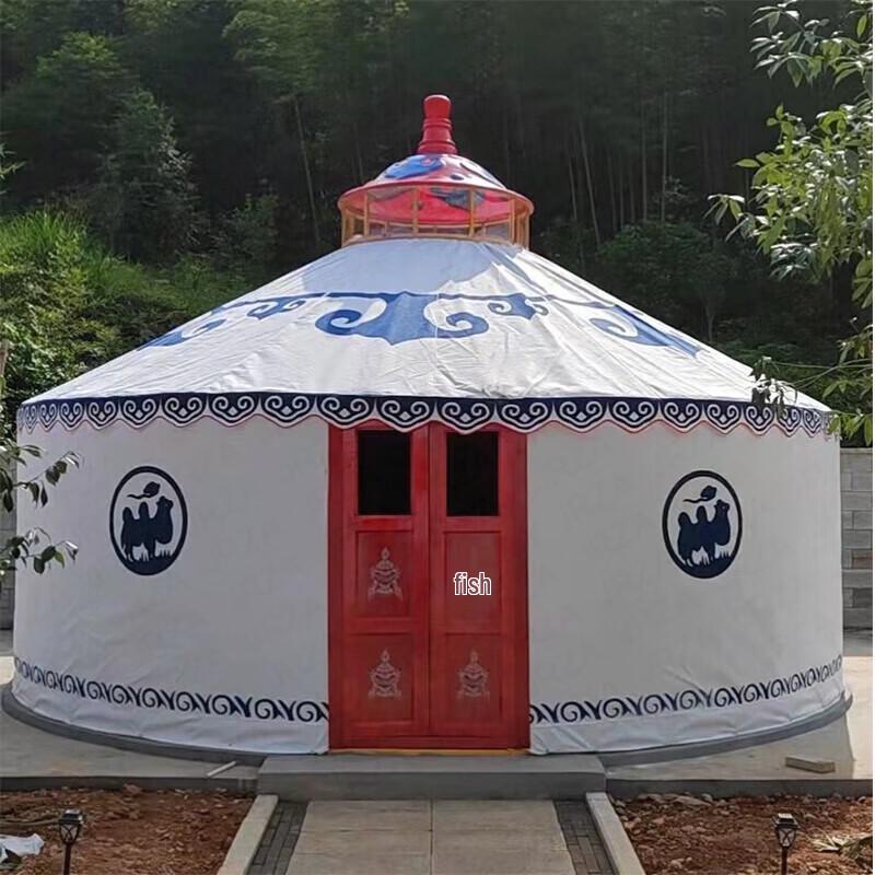 

Jingrui Всесезонний Монгольський Намет-Юрта для Відкритого Повітря One Size