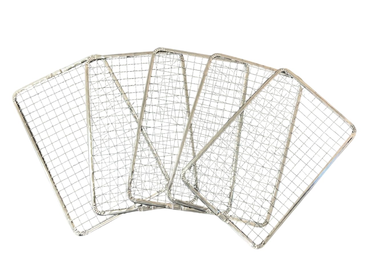 

Disposable Square Grill Grates, Rectangular, 280mm x 180mm (3/10/20/30 count) for Iwatani Stoves, Yakiniku, Camping (30)