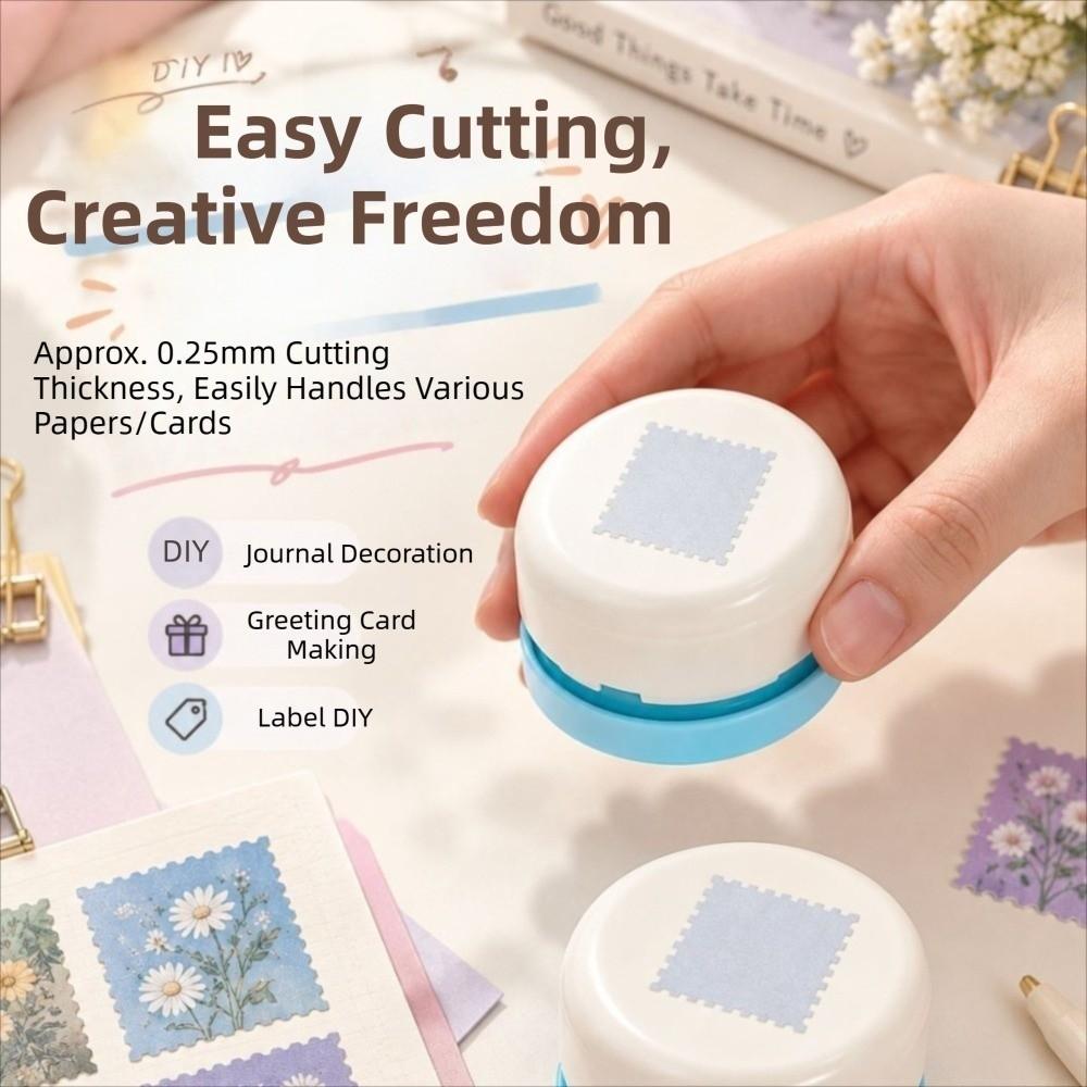 Präzise Positionierung Magnetischer Bastel-Locher Handgemachte Scrapbooking-Maschine für Karten