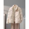 Down Jacket Women's Short Winter Fashion Temperament Is Thin and Warm Jacket