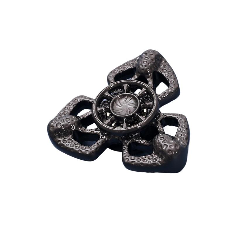 

High-Speed Metal EDC Fidget Spinner — Precision Tri-Spinner, Stress Relief Toy for Focus, Pocketed EDC Gadget чёрный