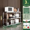 Heavy-Duty Stainless Steel Multi-Layer Kitchen Storage Shelf