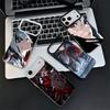 Genshin Impact Arlecchino Soft Phone Case for iPhone 15 16 17 Pro Max 17Air 16E 14 Plus 13 12 Mini Shockproof Cover Back Shell