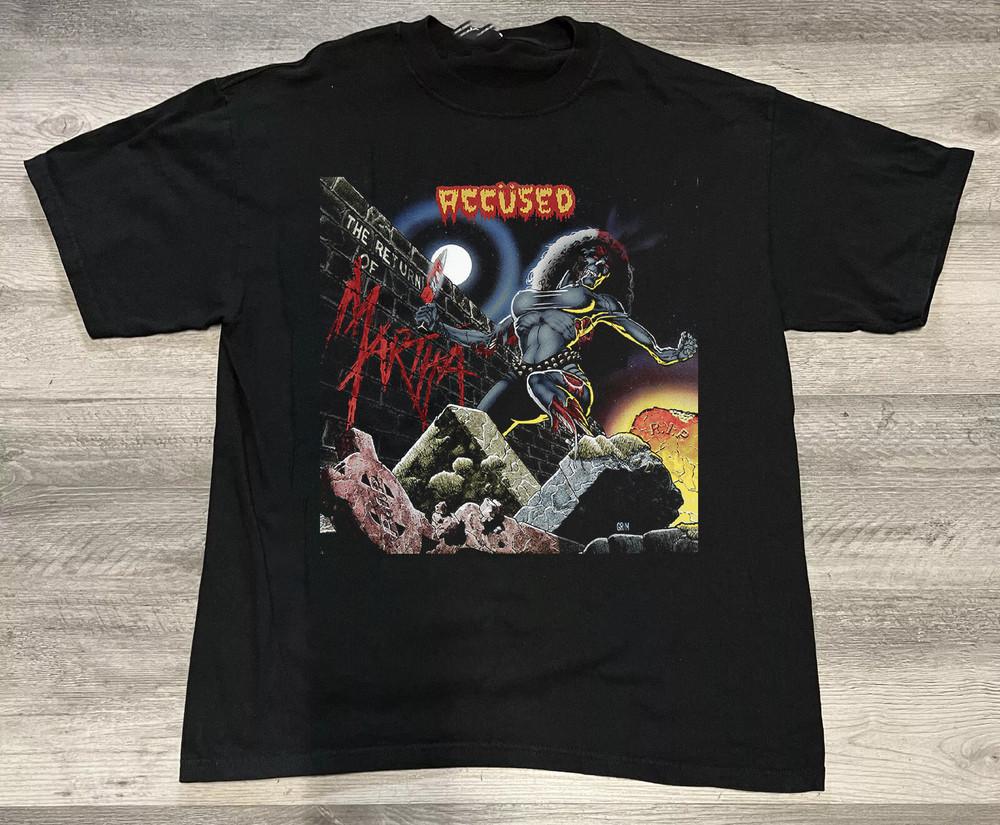 

The Accüsed The Return Of Martha Shirt Unisex Concert S to 5XL CR401 Unisex T-Shirt L
