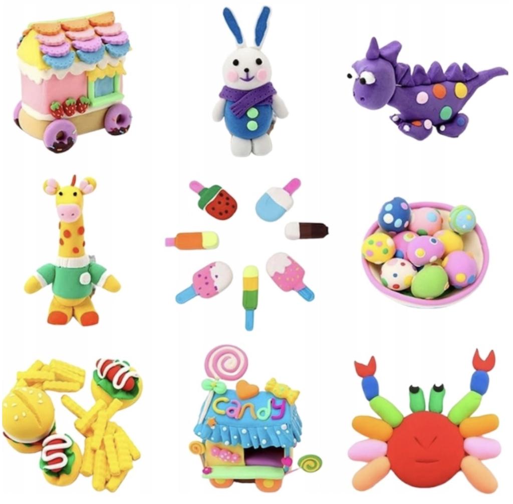 Magic Foam Dough 36 Colors Plasticine Modeling Clay Set