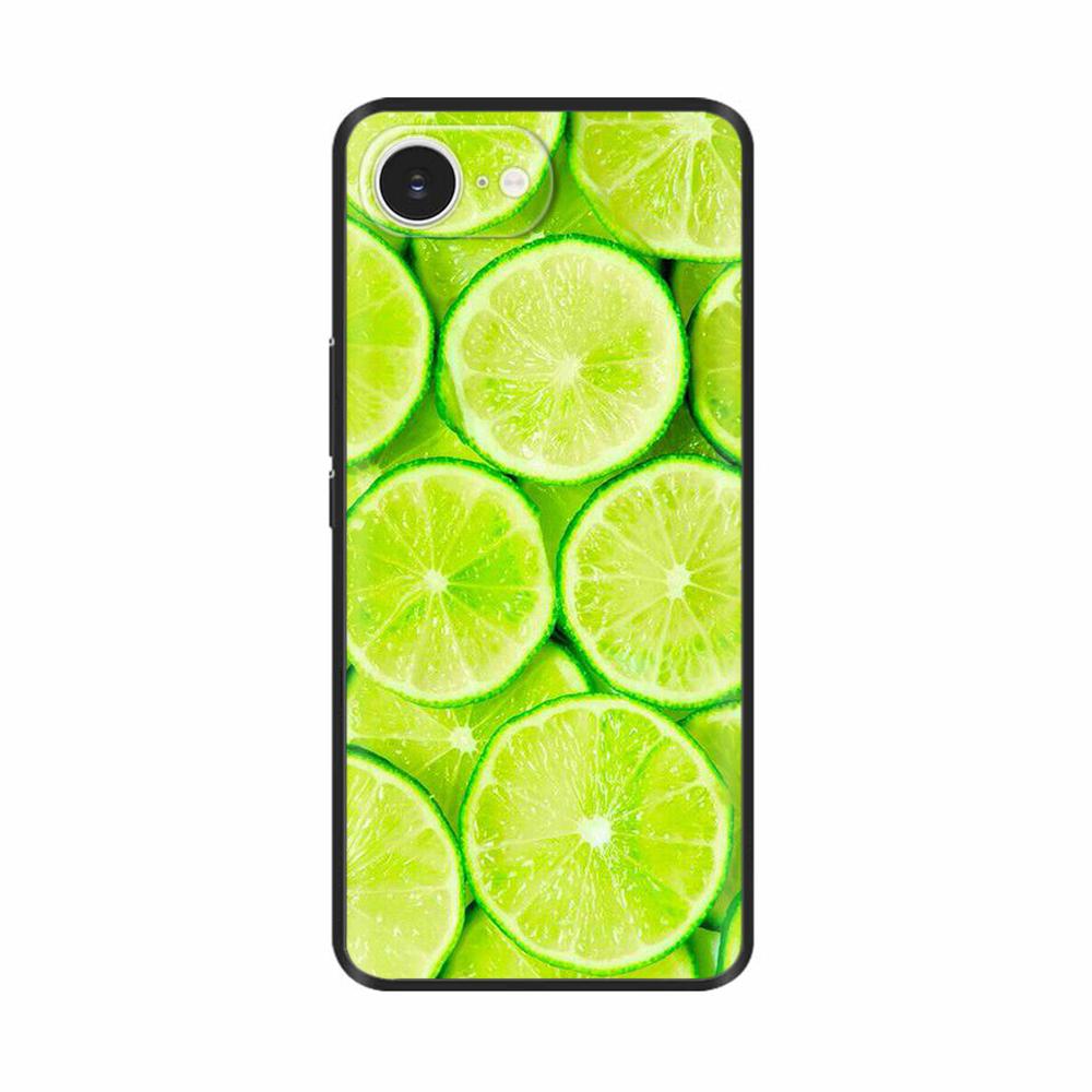 Silicone Phone Case For For iPhone 16E iPhone16E SE 2025 SE4 5G Soft Black Shockproof Shell Protection Back Cover Cases Coque