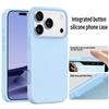 Funda de Silicona Suave al Tacto para Teléfono IPhone 17 16 Pro Max, Funda Protectora Ultrafina de Silicona Líquida a Prueba de Golpes