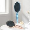 Boar Bristles Hair Brush with Ergonomic Handle Anti-static Scalp Massage Air Cushion Comb Men Women Portable Hair Styling Detangling Brush