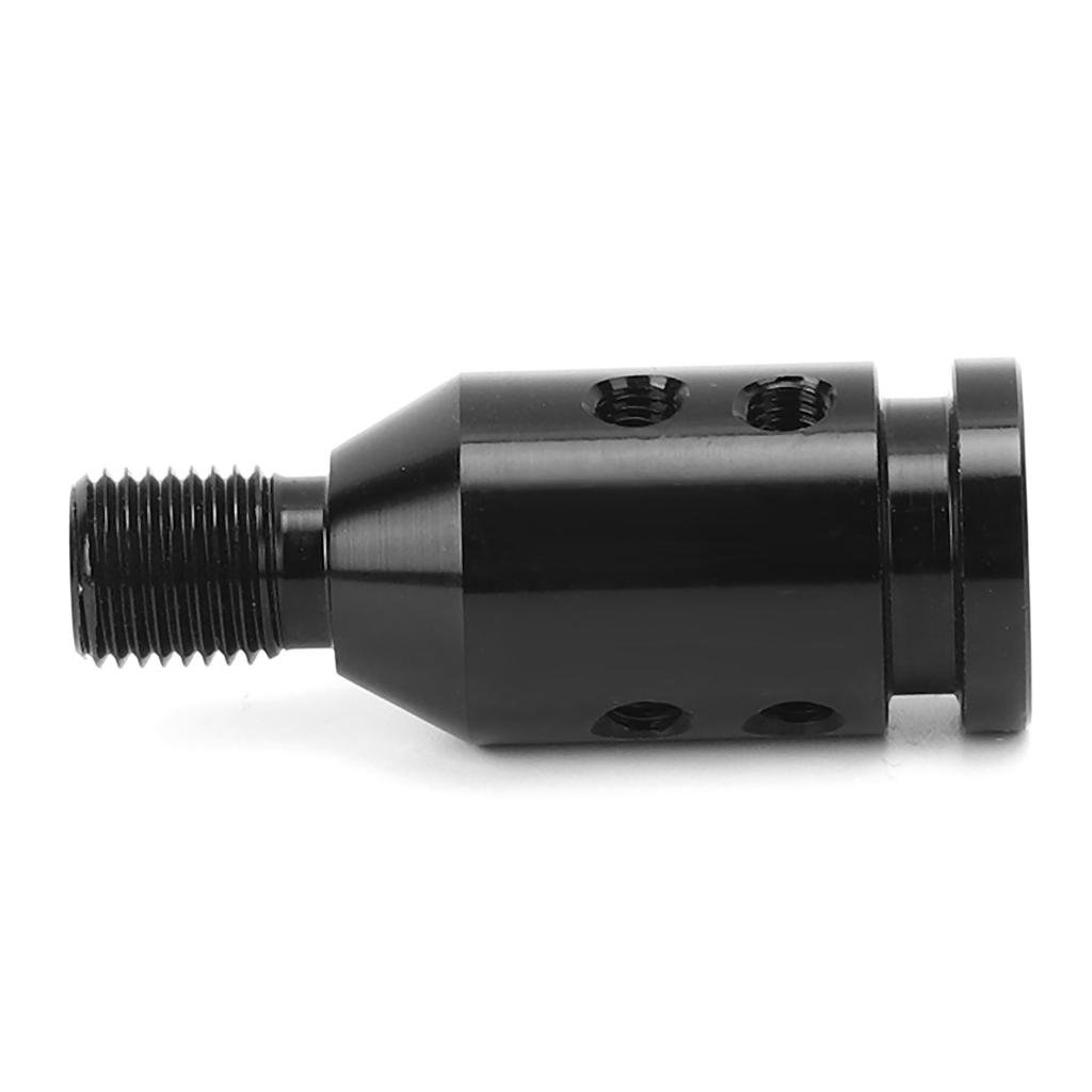 M12x1.25 Shift Knob Adapter Universal Threaded Knobs Boot Shifter Level Retainer Black