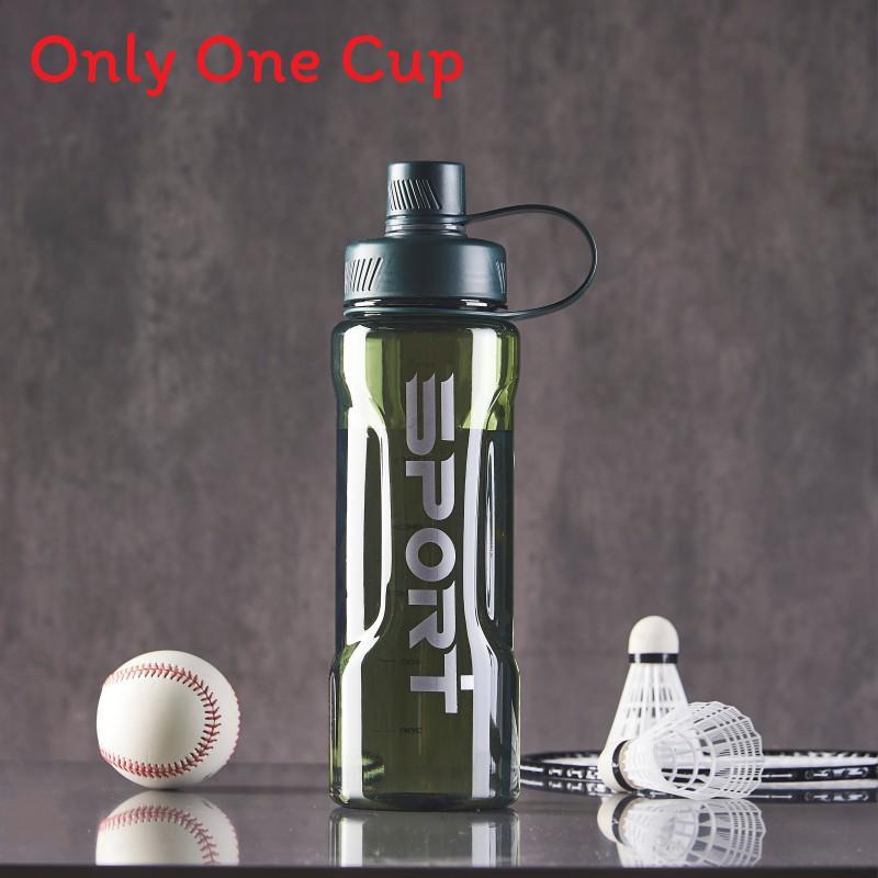 Large Capacity Sports Water Bottle With Drop Resistant Pc Material For Fitness Enthusiasts