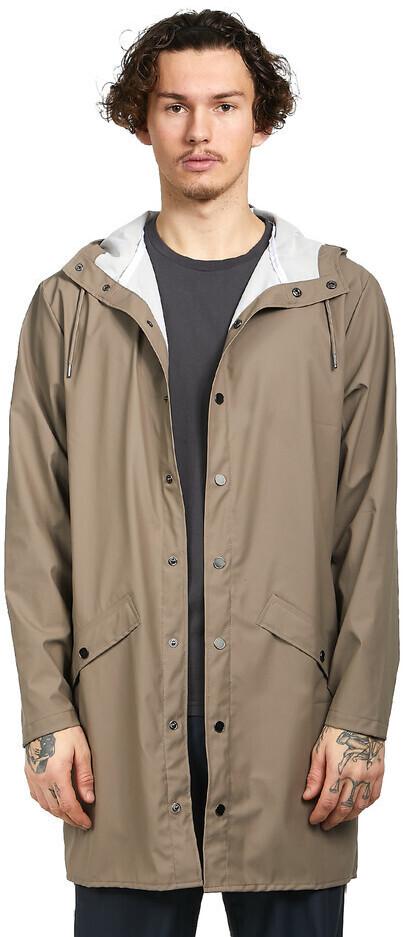Rains Unisex Long Jacket (12020) Long Jacket (12020) Taupe