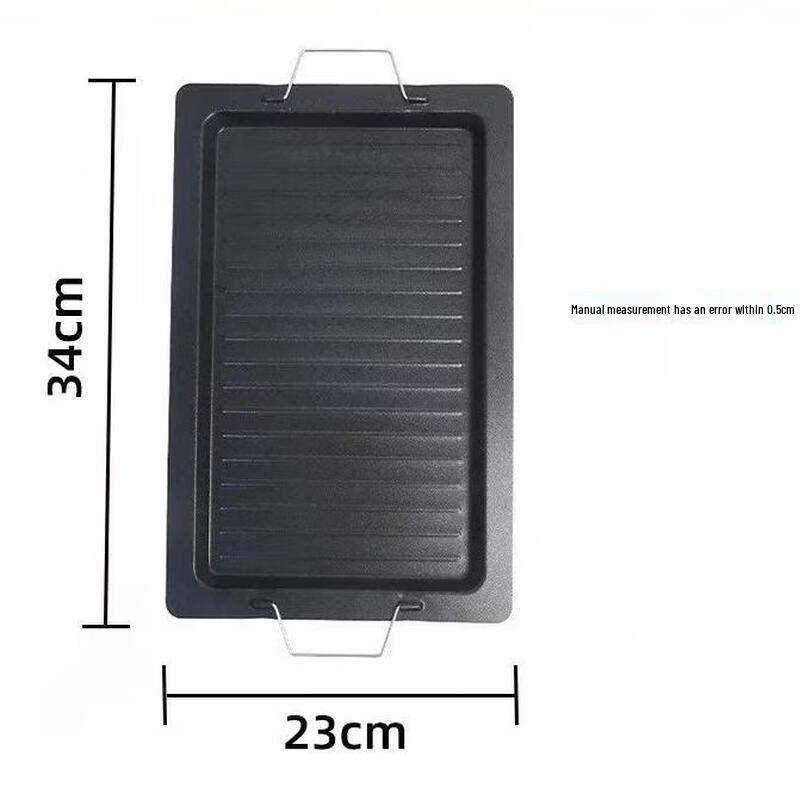 Outdoor Non-Stick Striped BBQ Grill Plate