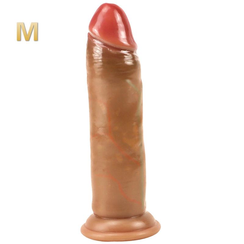 Kann die Vorhaut manuell weichen Simulationsdildo weibliches Masturbationsgerät für Erwachsene schieben