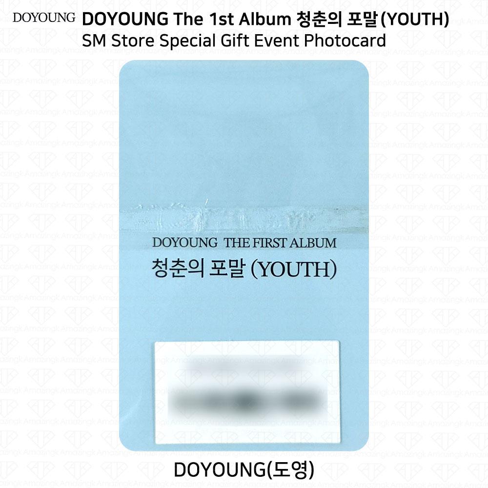 NCT127 DOYOUNG The 1st Album YOUTH POB Event Official Photocard Postcard