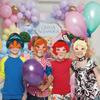12Pcs Disney Princess Mask Party Decoration Set Birthday Gift Party Halloween Cool Accessories Favorite Ornament for Girls