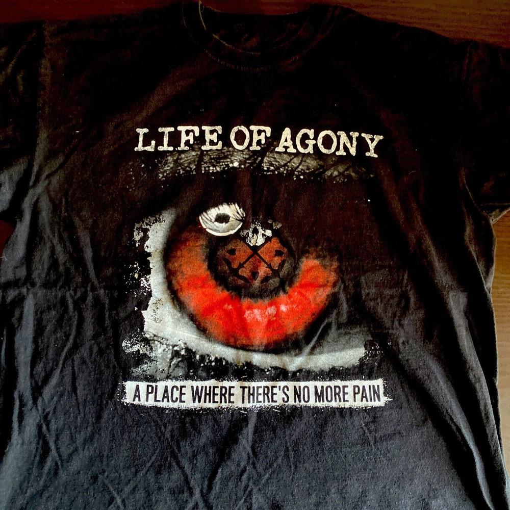 Life Of Agony A Place Where Theres No Pain Shirt Black Unisex S-5XL KN488 Unisex T-Shirt XL