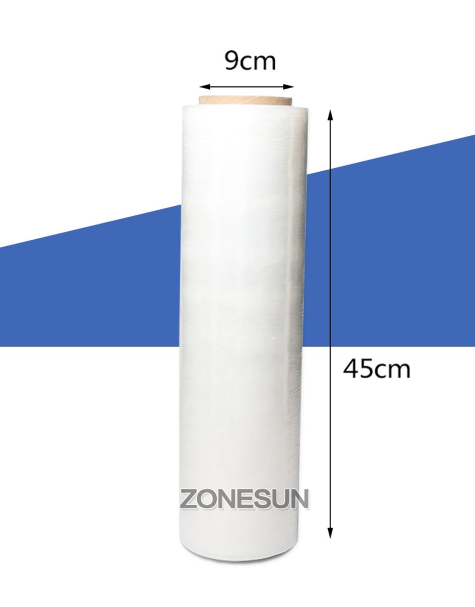 ZONESUN Stretch Film With Wrapping Film Or Pe Stretch Film For Pallet Wrapping 1 pc