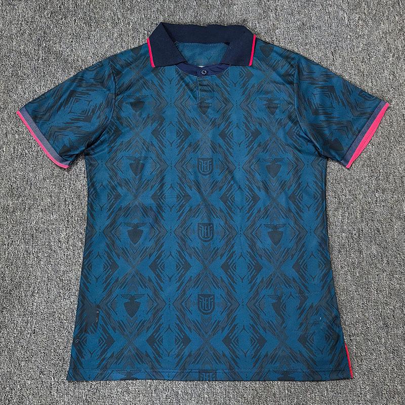 2025/26 Ecuador Home Fan Football Jersey L темно-синий