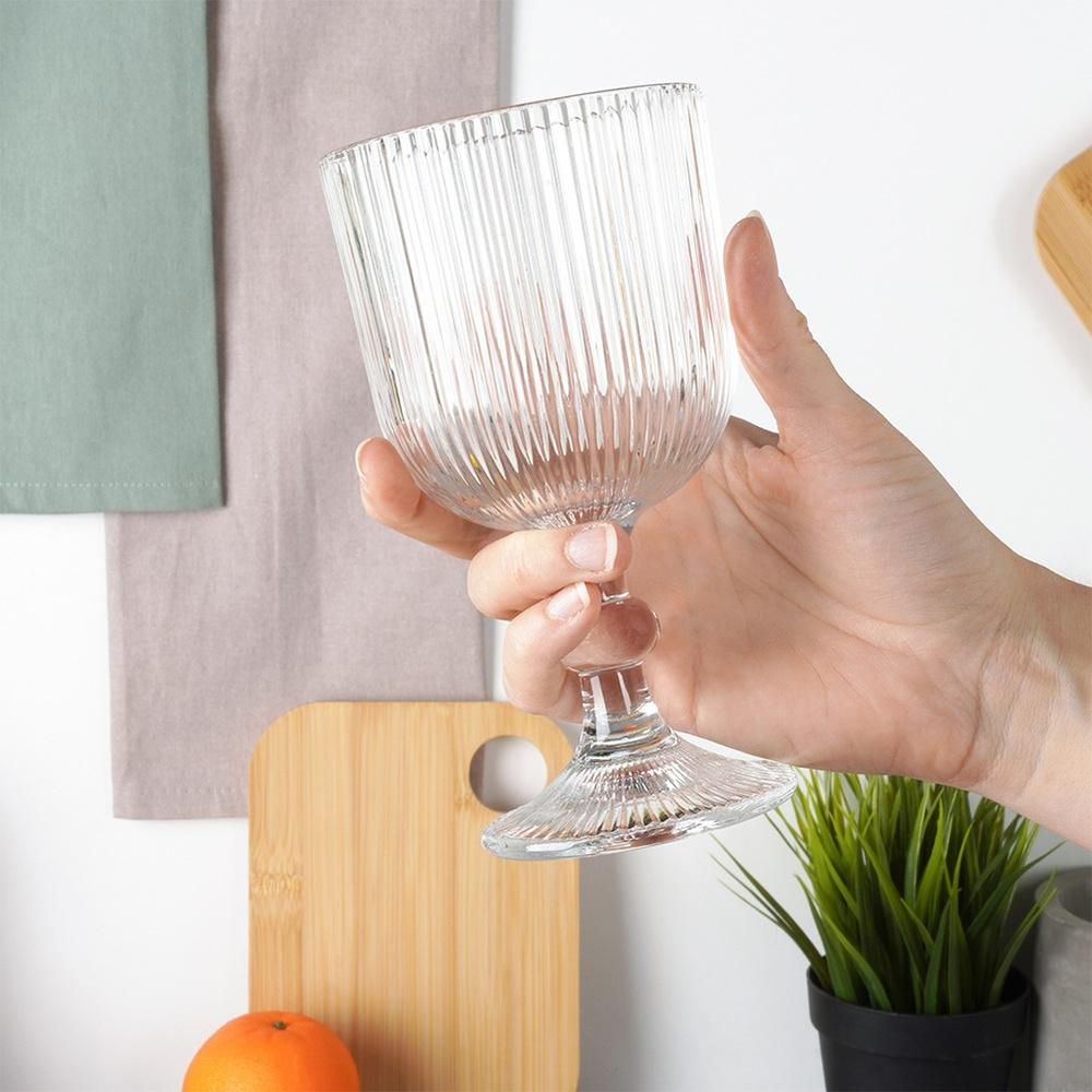 Glass Wine Glasses 340 Ml 12 Pcs.