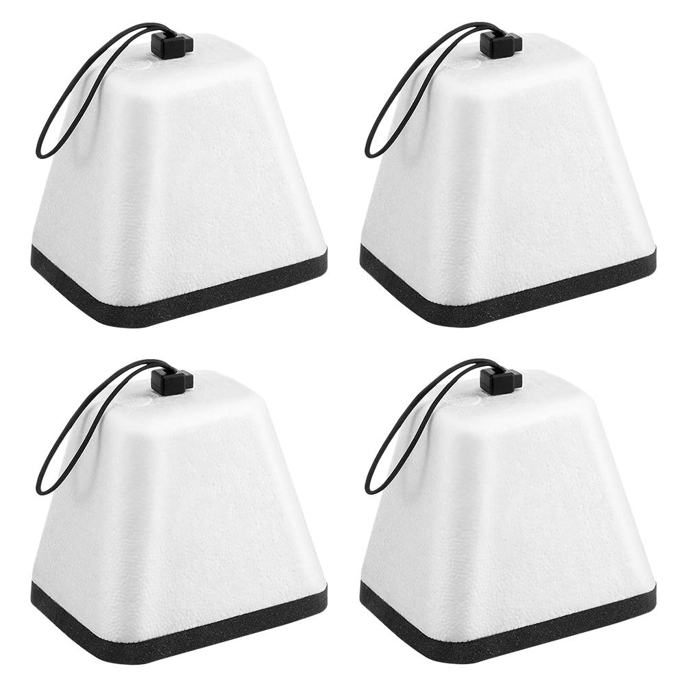 

1/2/4Pcs Hose Bib Cover Universal Foam Faucet Cover Outdoor Faucet Cover Freeze Proof Spigot Covers for Winter Cold Weather