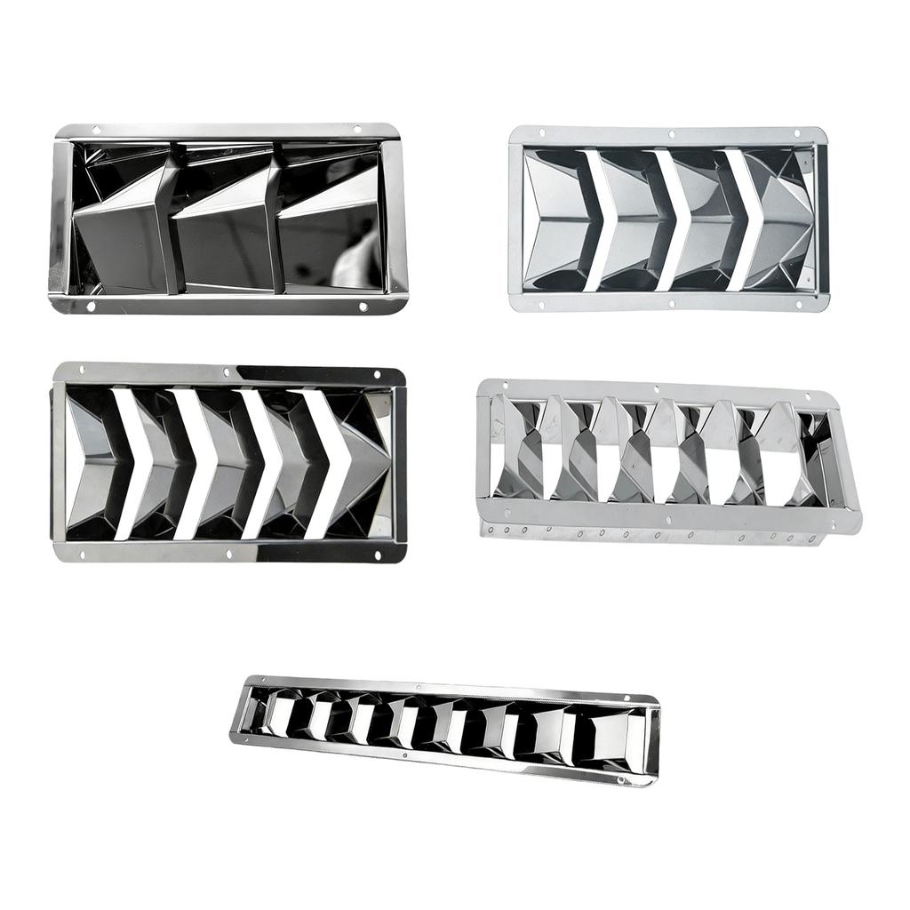 Heavy Duty Rectangle Vent Cover with Efficient Air Circulation System Waterproof Vent Cover Upgrades Designed for Boats