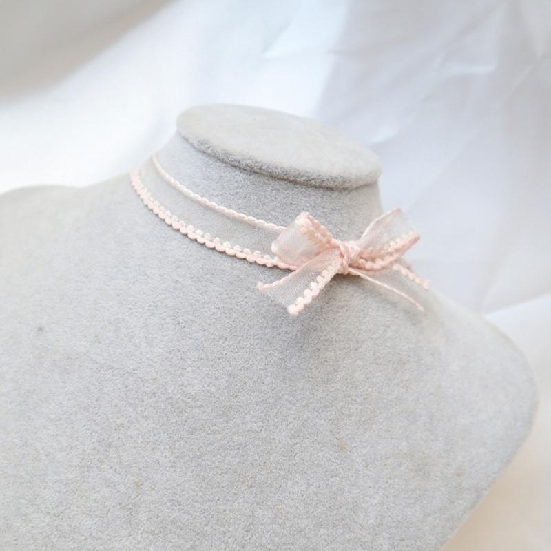 Fashion Heart Pendant Necklace Gothic Butterfly Flower Velvets Choker for Women Clavicle Neck Chain Wedding Jewelry Gift