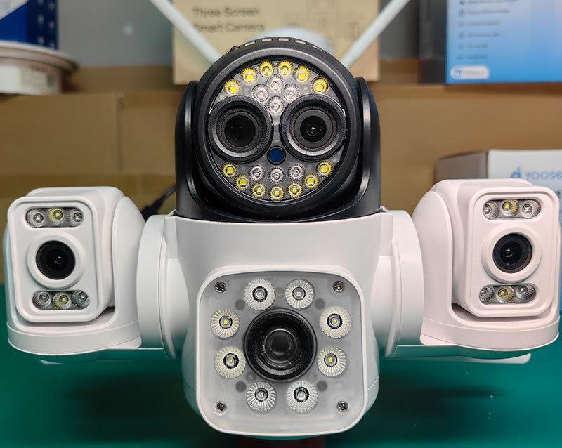 Yoosee 6MP 4G Surveillance Camera with 10x Zoom and 4-Lens Configuration