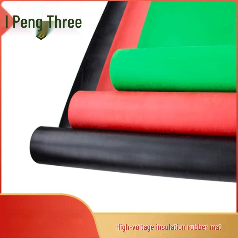 High-Voltage Electrical Insulation Rubber Mat
