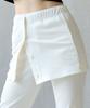 Debiweeo Layered Wrap Bootcut Pants (Set) Devi-B0084-White