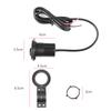 DIY Motorcycle Usb Charger Universal Motorcycle Handlebar Usb Charger with Switch 12V Car Power Bank Mobile Phone Charger Device