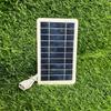 Upgrade Nový přenosný solární panel pro rychlé nabíjení telefonu, Venkovní mini solární nabíječka, Venkovní přenosný solární panel