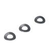 DIN137B Blackened Wave Washer, 65 Manganese Steel Elastic, National Standard, Sizes M5-M30