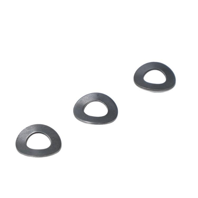 DIN137B Blackened Wave Washer, 65 Manganese Steel Elastic, National Standard, Sizes M5-M30