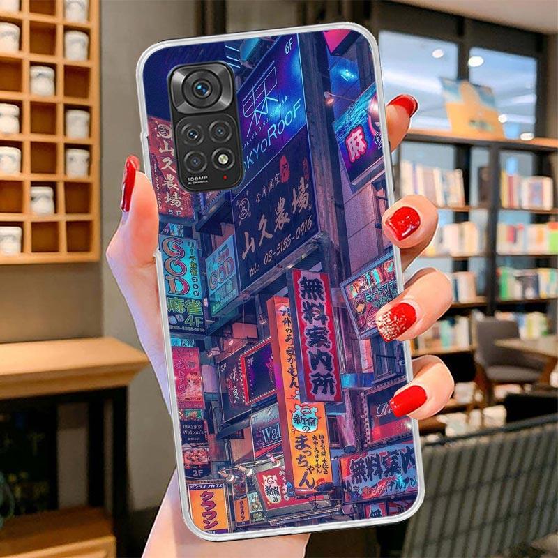 Anime Aesthetic Scenery Cover Phone Case For Xiaomi Redmi Note 15 14 13 12 11 10 Pro Plus 14S 12S 11S 11T 11E 10S Soft Fundas Sh