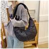 Autumn and Winter Cotton Clothes Rhombus Bag, the Trend of Large Capacity Shows Advanced.