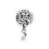 Beautiful Flowers, Butterflies, Crosses,Elephant Pendant Beads 925 Silver European Bracelet DIY Exquisite Jewelry