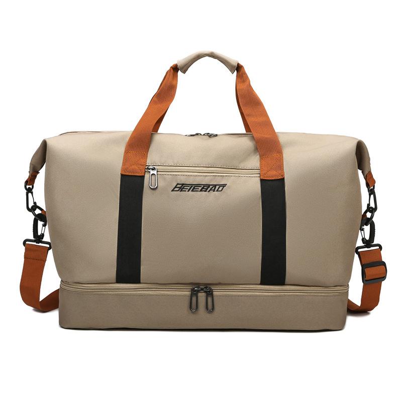 Cross-border Travel Bag Dry and Wet Separation Fitness Bag Short-distance Sports Portable Boarding Bag Outdoor Luggage Storage Bag