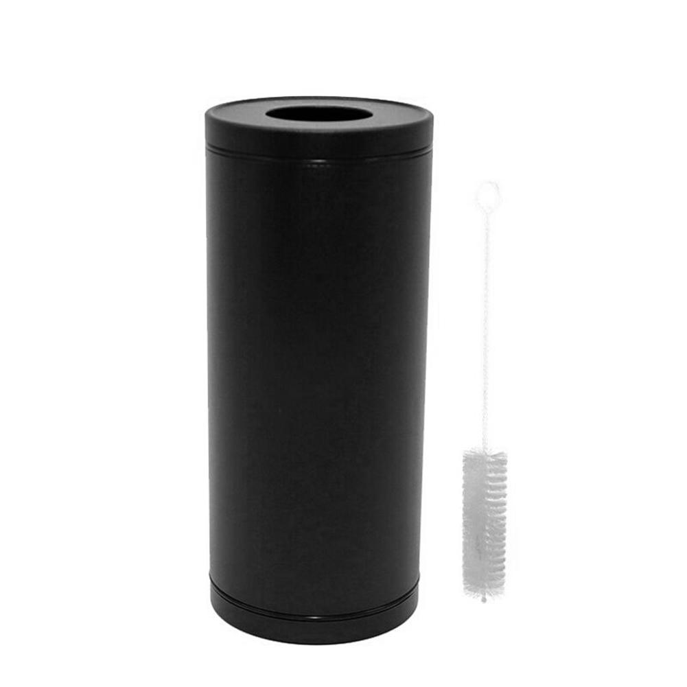 Aluminum Alloy Car Tissue Holder Cylinder Tissue Box Car Tissues Container Car Tissue Tube Car Accessories