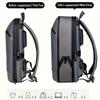 1PC Lightweight Backpack Mens Solid Expandable Business Backpack Durable Zipper Multi Compartment Knapsack Perfect Hold