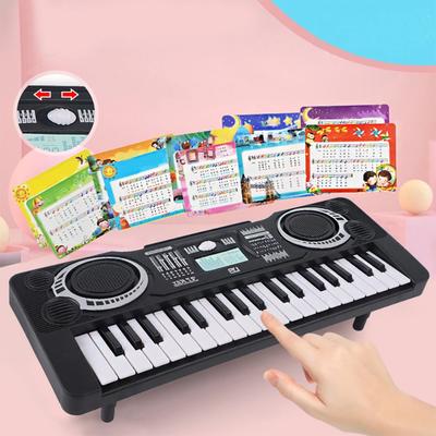 37 tuşlu Çocuk Elektronik Piyano Klavye Taşınabilir Eğitici Oyuncak Müzik Aleti Orgu Çocuk Noel Doğum Günü Hediyesi