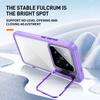 For Xiaomi 14 Pro Case Lens Frame Kickstand TPU + Acrylic Protective Phone Cover