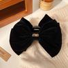 Luxury Starry Sky Rhinestone Bow Hair Clip - Volumizing Shark Clip Accessory