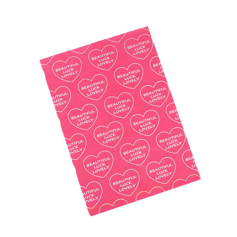 

Pink Heart Paper Gift & Treat Bags, 100-Pack