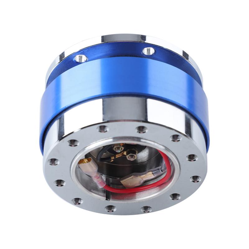Car Modification Quick Release Steering Wheel Hub Adapter 6 Hole Snap Off Boss Kit Aluminium 1pcs