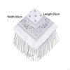 Bandana Scarf Disco Neck Women Men Square Party Half Face Mask Multifunctional