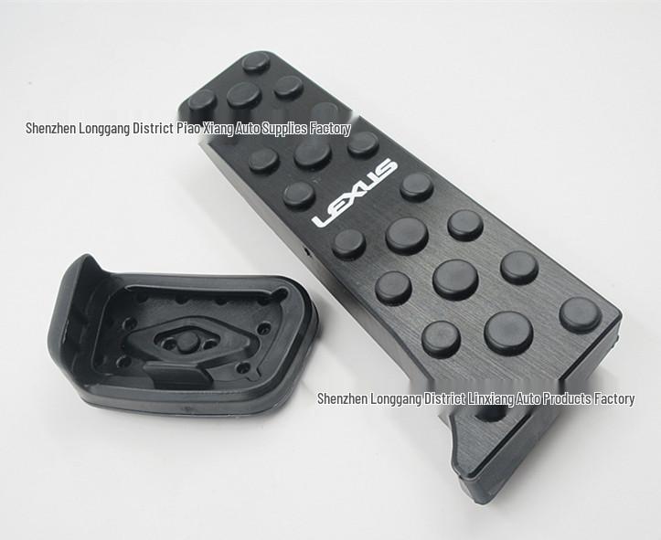 Kompatibel mit 2019 Lexus UX: Rutschfeste Aluminiumlegierungs-Gas- und Bremspedale.